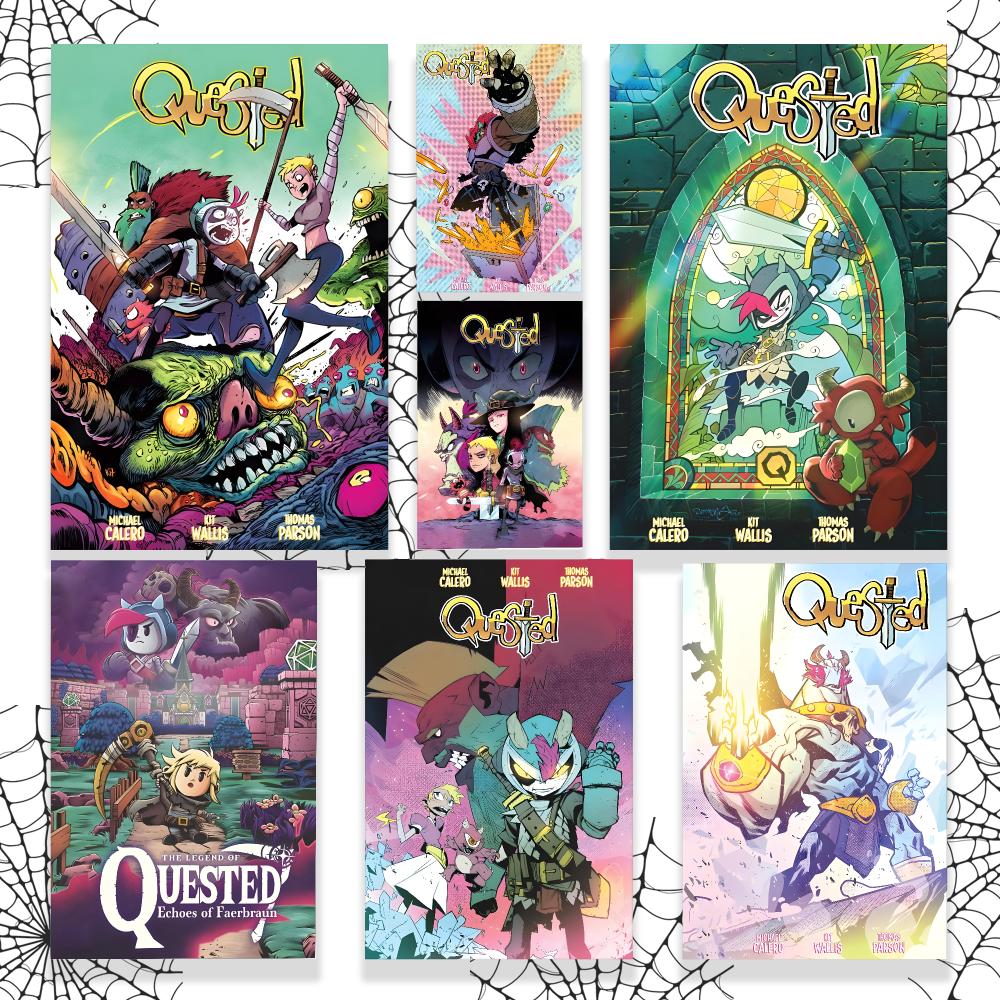 Office Quest - Brand Quested Poster Grafische muurkunstposter HD