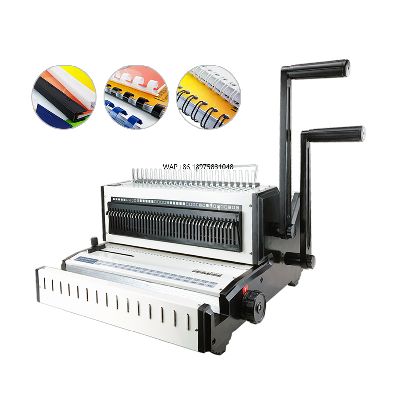 Binding Machine Comb - 3-in-1 bindmachine voor Wire-O en combbinding