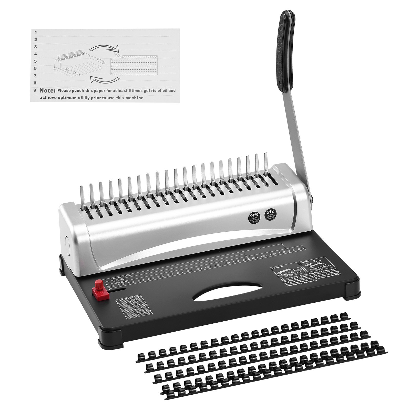 Binding Machine Comb - VEVOR bindmachine, machine voor het maken