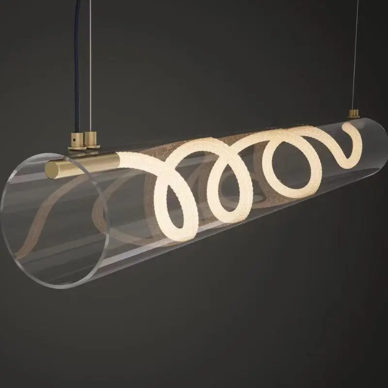 Office Technician - Nordic Long Tube Kroonluchter Licht- en