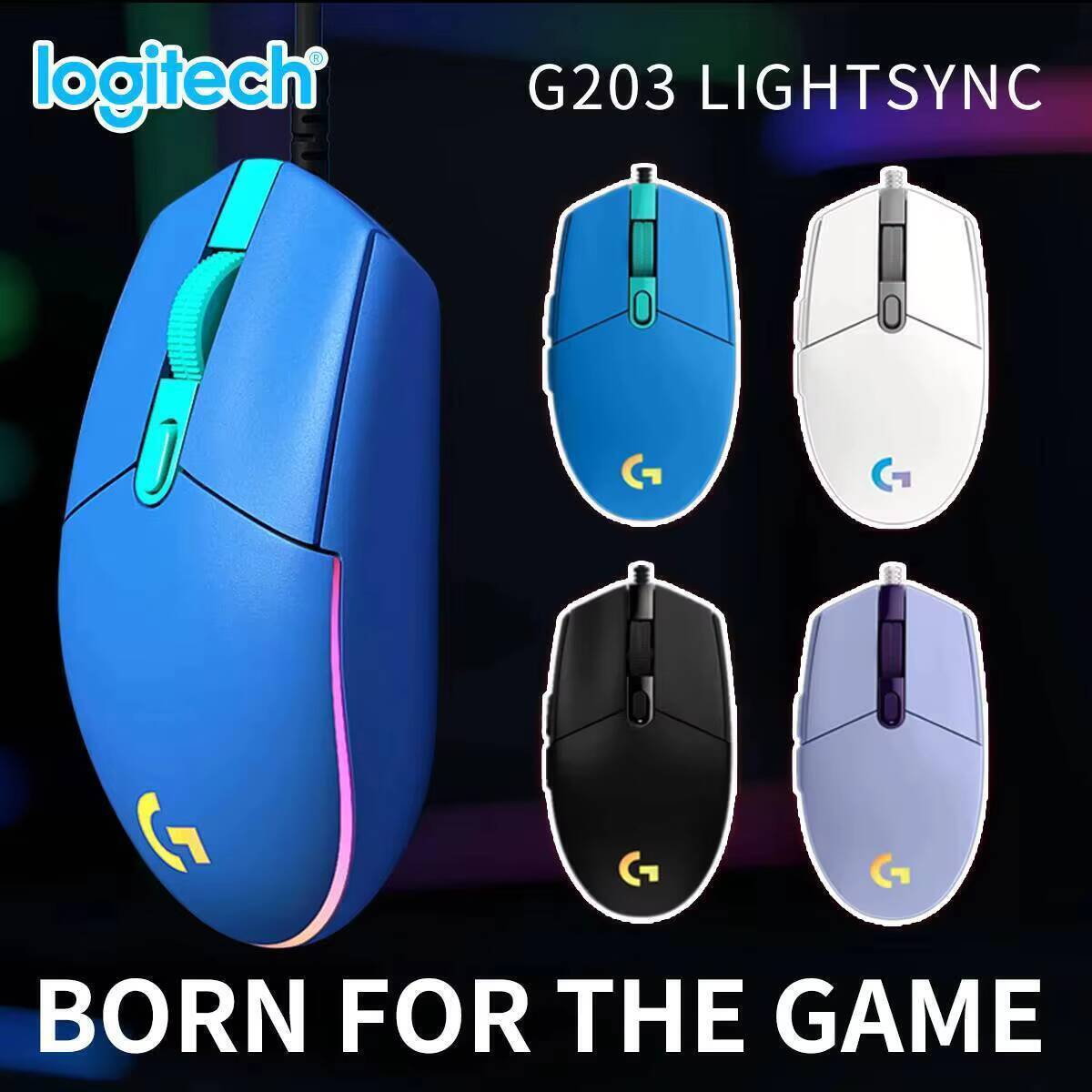 Logitech G203 LIGHTSYNC Gaming - Logitech Mouse G203 recensie en prijs