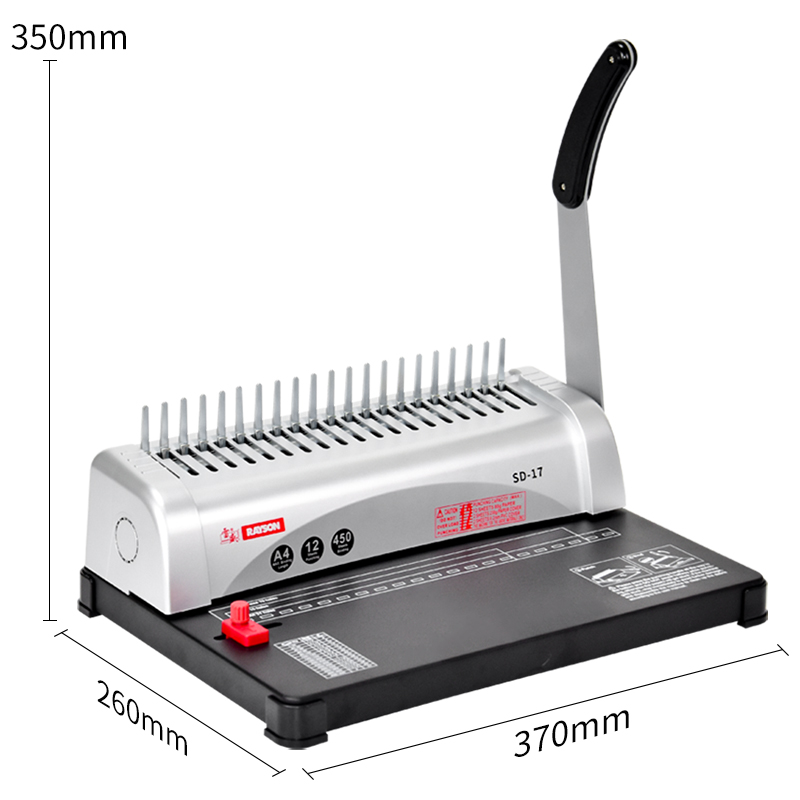 Fabriek kam bindmiddel SD-17 A - Binding Machine Comb recensie en prijs