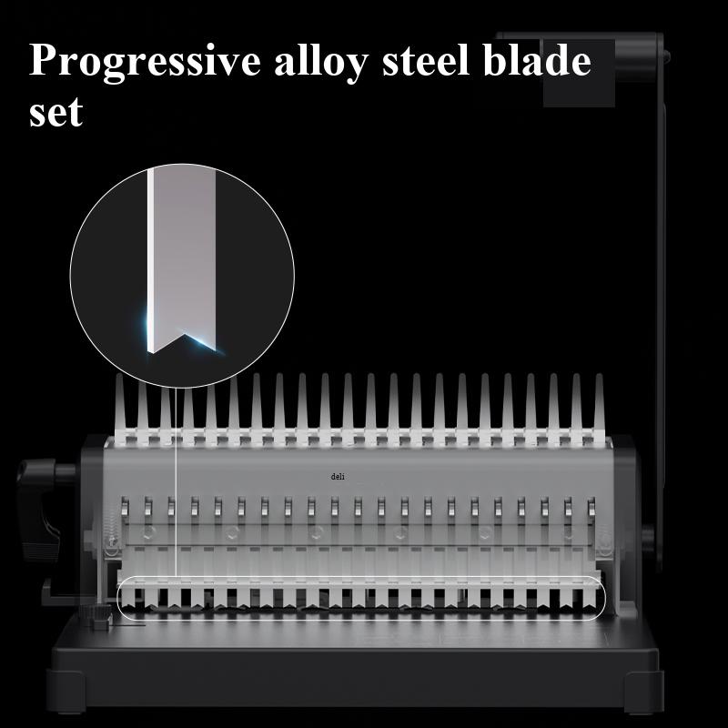 Deli 3870/3871/3872S/3873S Zwa - Binding Machine Comb recensie en prijs