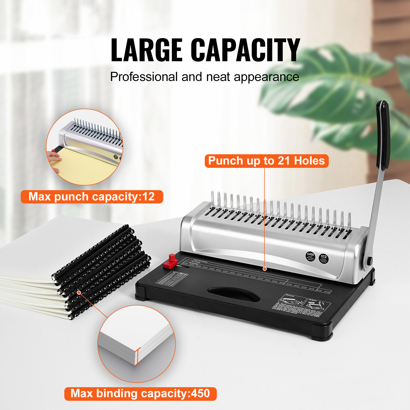 VEVOR bindmachine, machine voo - Binding Machine Comb recensie en prijs
