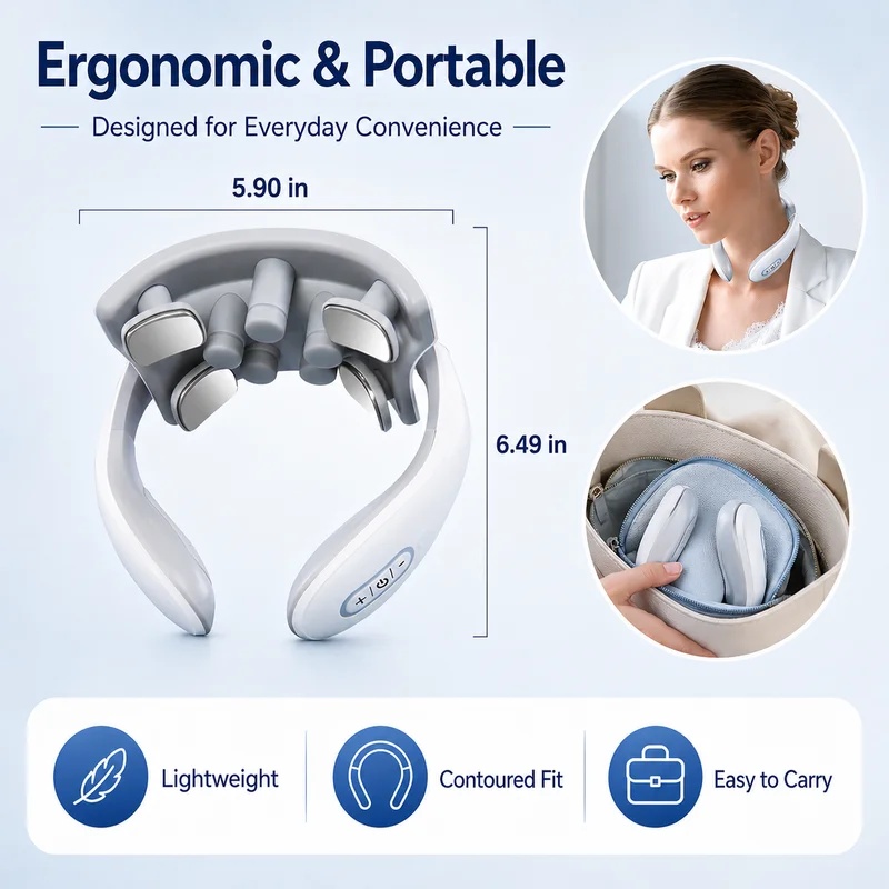 Slimme nekmassager voor volwas - Office Technologies recensie en prijs
