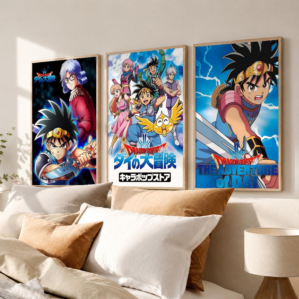 Dragon Quest RPG-poster, HD-po - Office Quest recensie en prijs