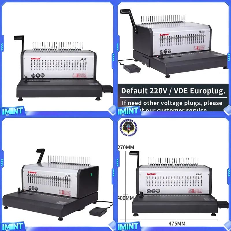 RAYSON EB-30 Hoge Kwaliteit El - Binding Machine Comb recensie en prijs