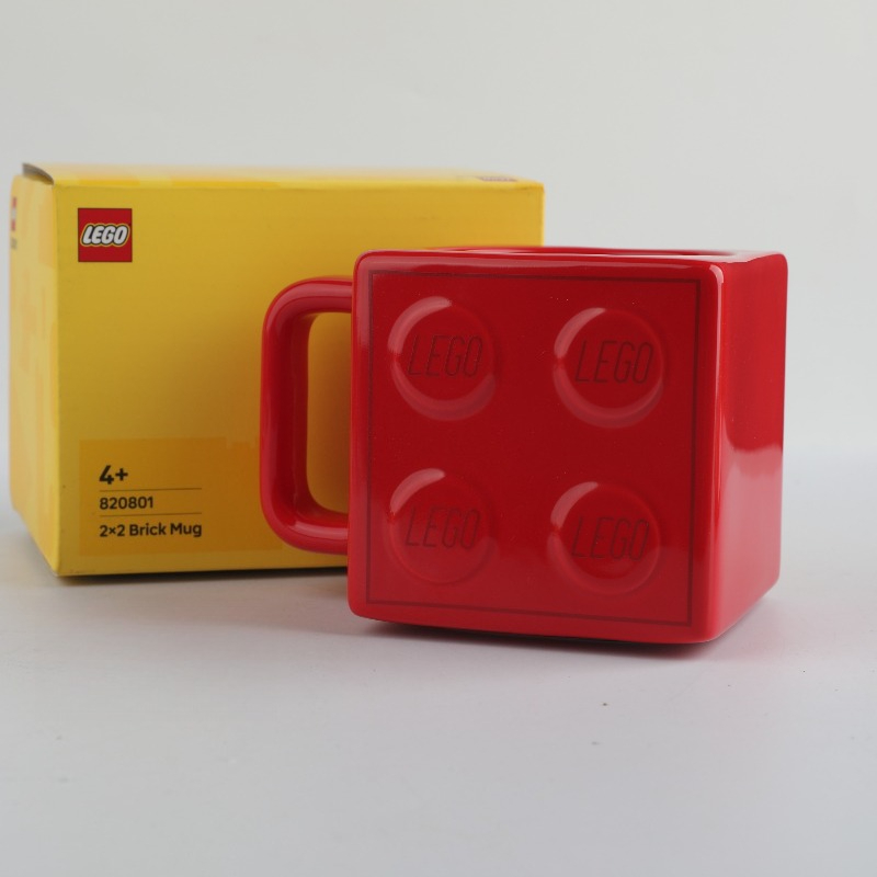 320ml Keramische Mok 2x2 Rode  - Office Technician recensie en prijs