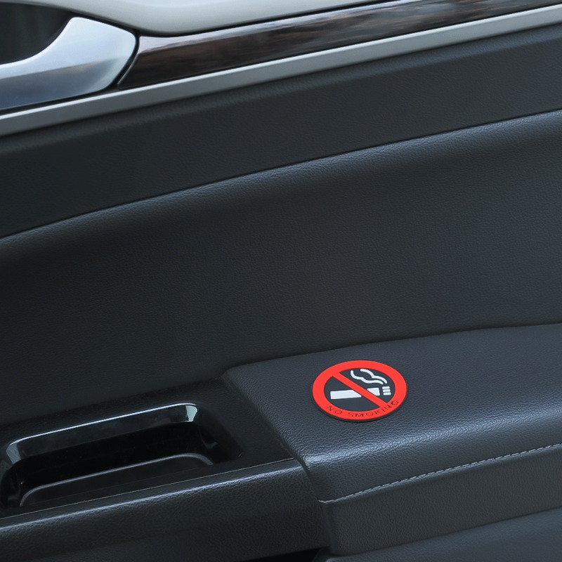 Niet-rook autostickers, rode r - Office Technologies recensie en prijs