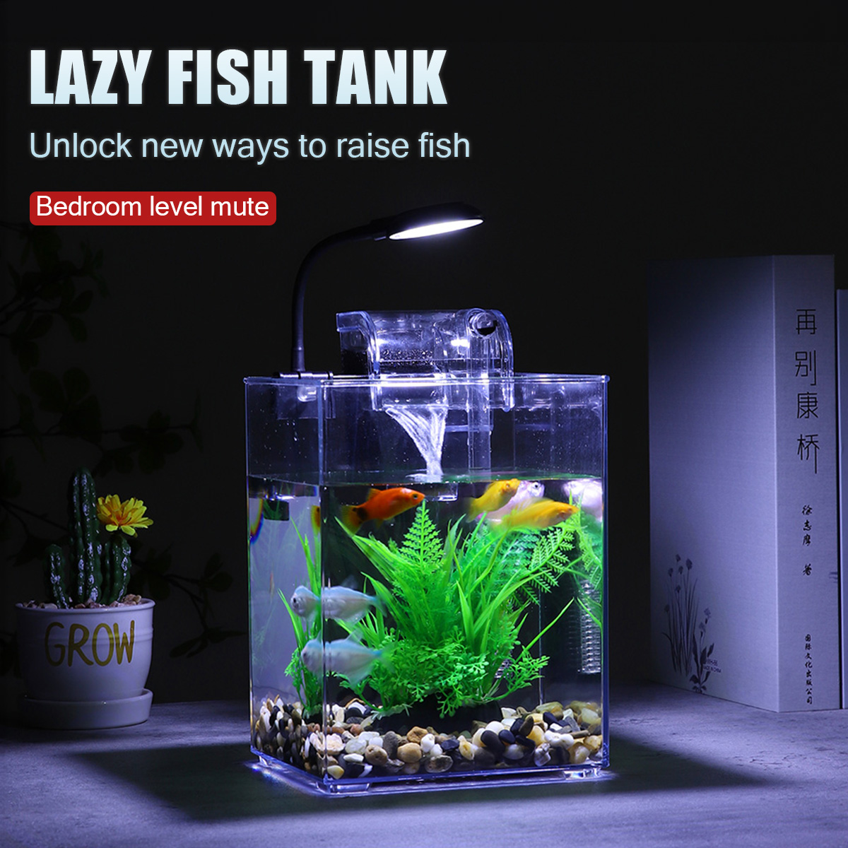 Usb Desktop Fish Tank Set-Eenv - Office Technician recensie en prijs